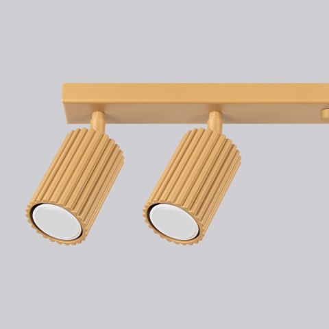 Sollux Lighting Plafon KARBON 6L złoty