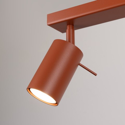 Sollux Lighting Plafon RING 6L ochra czerwona