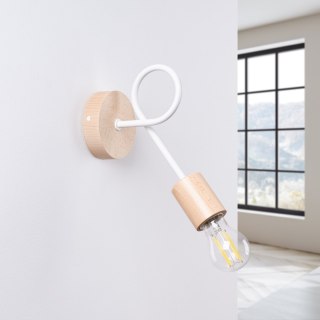 Sollux Lighting Kinkiet EMBER biały