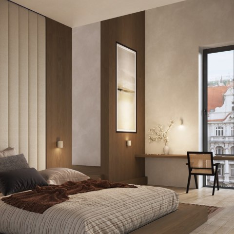 Sollux Lighting Kinkiet KARBON 10 beżowy