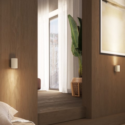 Sollux Lighting Kinkiet KARBON 10 beżowy
