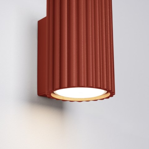 Sollux Lighting Kinkiet KARBON 10 ochra czerwona