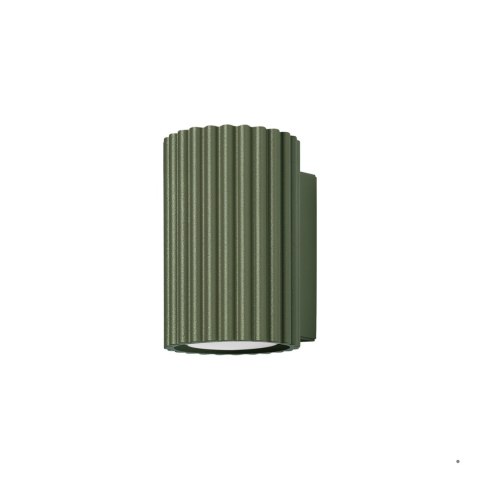 Sollux Lighting Kinkiet KARBON 10 zielony oliwkowy