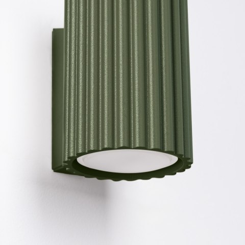 Sollux Lighting Kinkiet KARBON 10 zielony oliwkowy