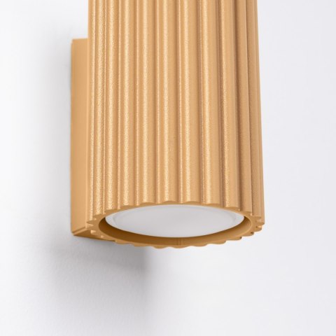 Sollux Lighting Kinkiet KARBON 10 złoty