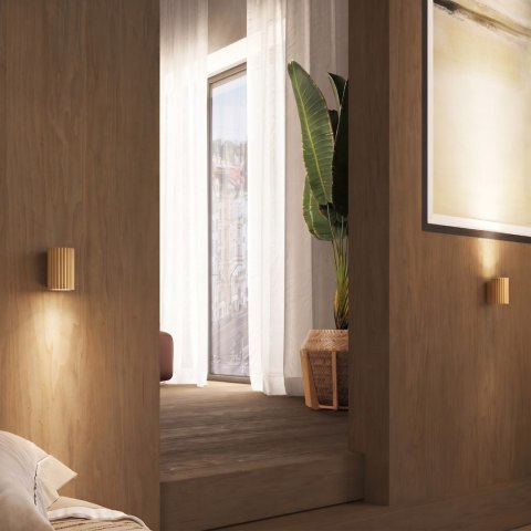 Sollux Lighting Kinkiet KARBON 10 złoty