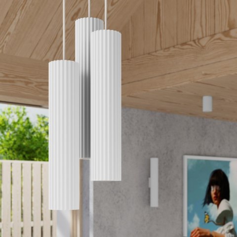 Sollux Lighting Kinkiet KARBON 20 biały