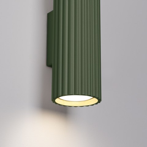 Sollux Lighting Kinkiet KARBON 30 zielony oliwkowy