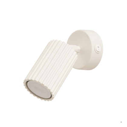 Sollux Lighting Kinkiet KARBON beżowy z włącznikiem