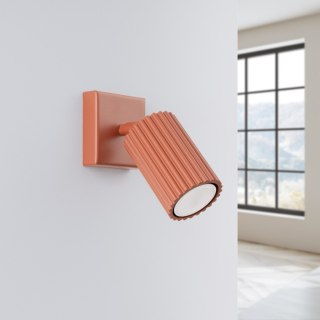 Sollux Lighting Kinkiet KARBON ochra czerwona