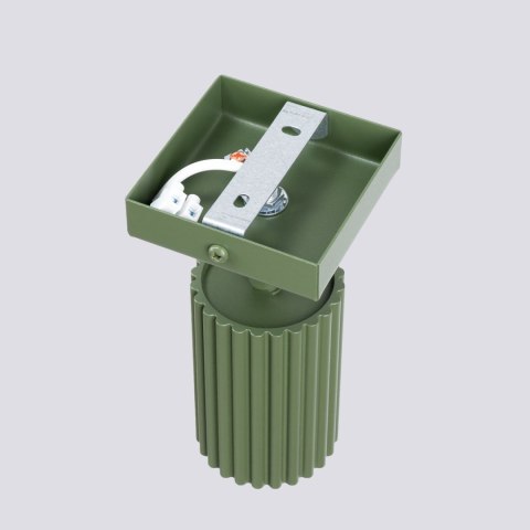 Sollux Lighting Kinkiet KARBON zielony oliwkowy