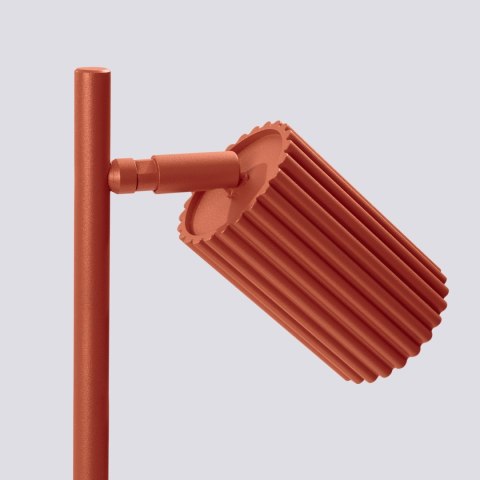 Sollux Lighting Lampa biurkowa KARBON ochra czerwona