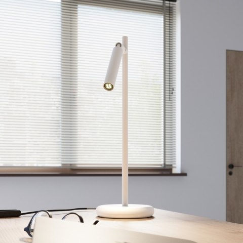 Sollux Lighting Lampa biurkowa PASTELO biała