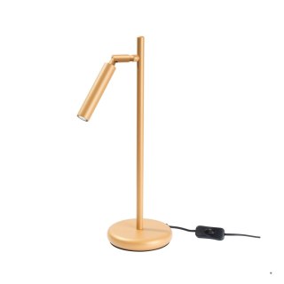 Sollux Lighting Lampa biurkowa PASTELO złota