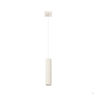 Sollux Lighting Lampa wisząca KARBON 1 beżowy