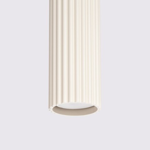 Sollux Lighting Lampa wisząca KARBON 3L beżowy