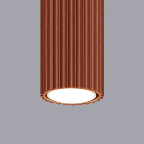 Sollux Lighting Plafon KARBON 10 ochra czerwona