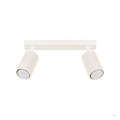 Sollux Lighting Plafon KARBON 2 beżowy