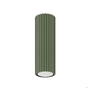 Sollux Lighting Plafon KARBON 20 zielony oliwkowy