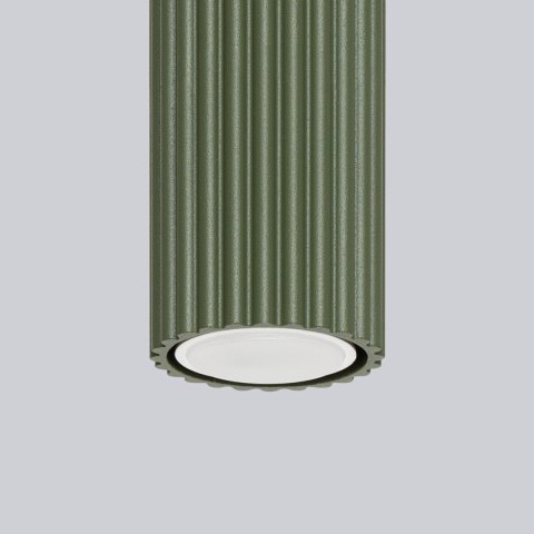 Sollux Lighting Plafon KARBON 20 zielony oliwkowy