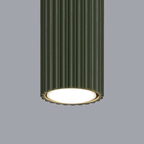Sollux Lighting Plafon KARBON 20 zielony oliwkowy