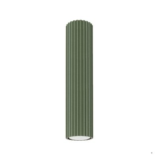 Sollux Lighting Plafon KARBON 30 zielony oliwkowy