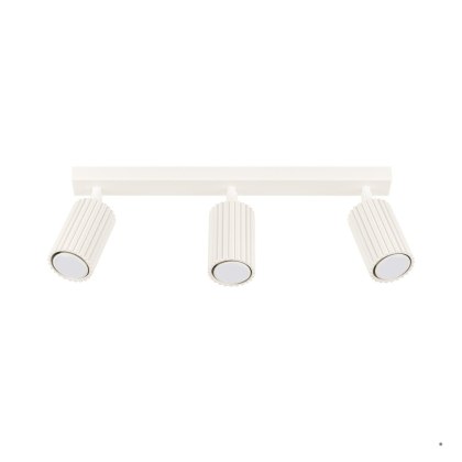 Sollux Lighting Plafon KARBON 3L beżowy
