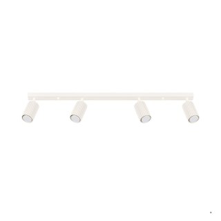 Sollux Lighting Plafon KARBON 4L beżowy