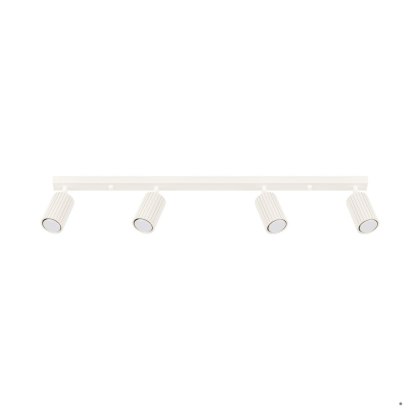 Sollux Lighting Plafon KARBON 4L beżowy