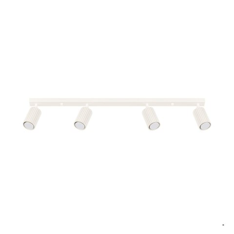 Sollux Lighting Plafon KARBON 4L beżowy