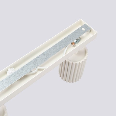 Sollux Lighting Plafon KARBON 4L beżowy