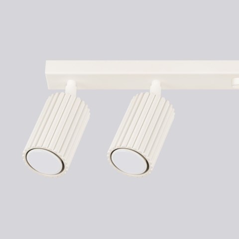 Sollux Lighting Plafon KARBON 6L beżowy