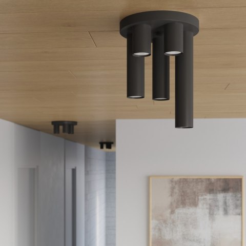 Sollux Lighting Plafon LAGOS 3P czarny