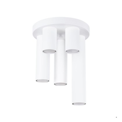 Sollux Lighting Plafon LAGOS 5P biały
