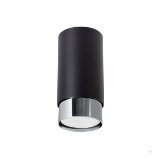 Sollux Lighting Plafon NERO 12,5 czarny/chrom