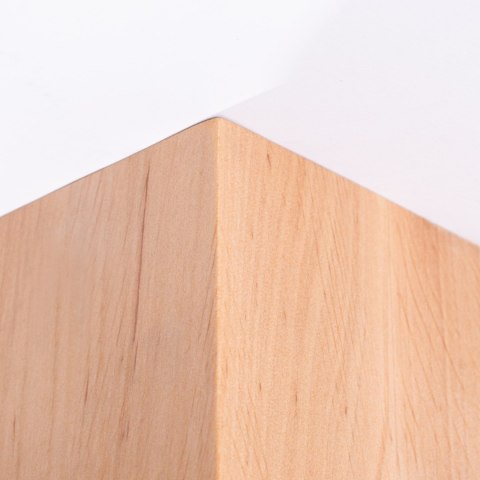 Sollux Lighting Plafon SOLIS naturalne drewno