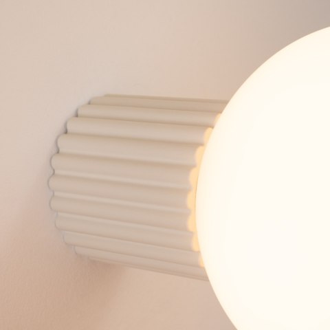 Sollux Lighting Kinkiet HALO beżowy IP44