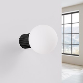 Sollux Lighting Kinkiet HALO czarny IP44