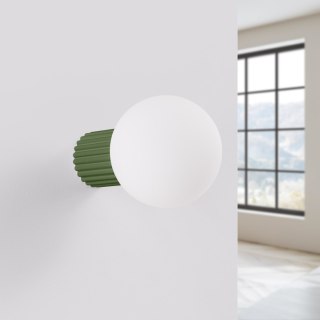 Sollux Lighting Kinkiet HALO zielony oliwkowy IP44
