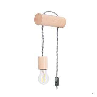 Sollux Lighting Kinkiet NIMBI E27 z włącznikiem