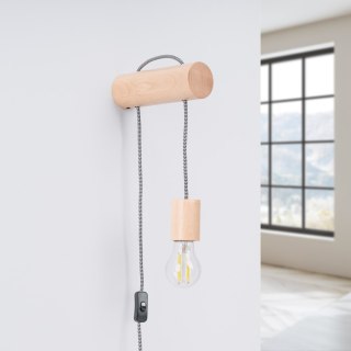 Sollux Lighting Kinkiet NIMBI E27 z włącznikiem