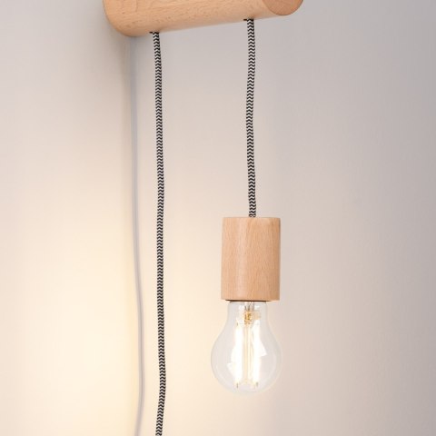 Sollux Lighting Kinkiet NIMBI E27 z włącznikiem