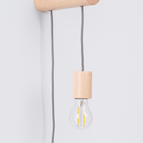 Sollux Lighting Kinkiet NIMBI E27 z włącznikiem