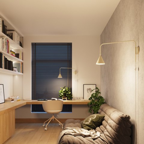Sollux Lighting Kinkiet NOX beżowy
