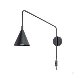Sollux Lighting Kinkiet NOX czarny