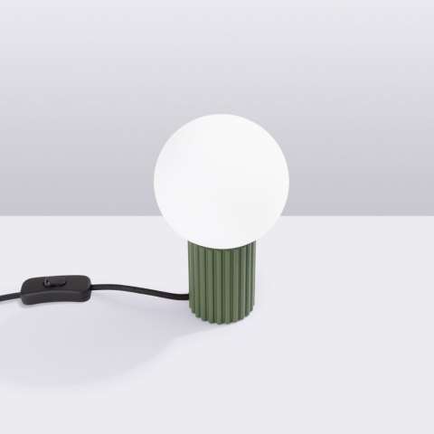 Sollux Lighting Lampa biurkowa HALO zielona oliwka
