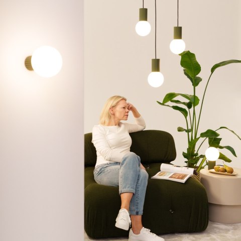Sollux Lighting Lampa biurkowa HALO zielona oliwka