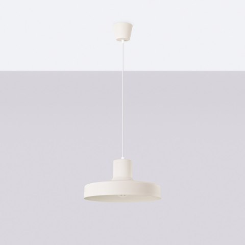 Sollux Lighting Lampa wisząca BILO beżowa