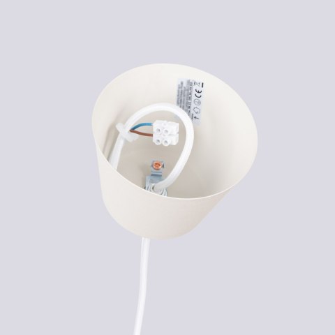 Sollux Lighting Lampa wisząca BILO beżowa