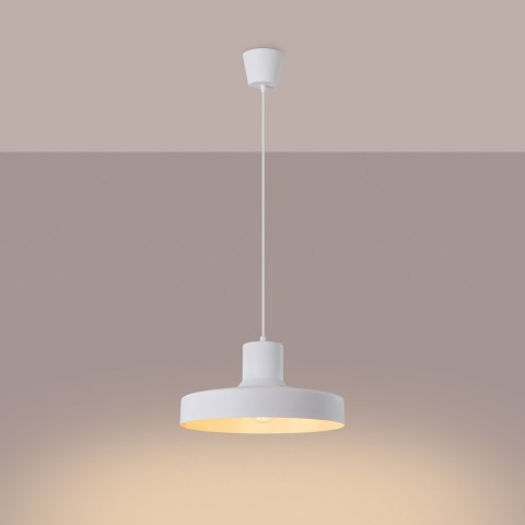 Sollux Lighting Lampa wisząca BILO biała